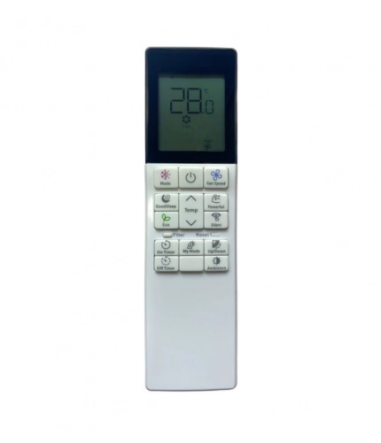 AC Remote No. 272 Compatible-Replacement for Hitachi AC Remote Control (White)