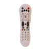 Dropship DTH Remote No. 125 Compatible-Replacement for Videocon DTH Set Top Box Remote (White)