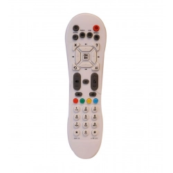 DTH Remote No. 125 Compatible-Replacement for Videocon DTH Set Top Box Remote (White)