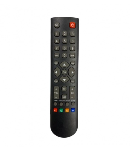 Remote No. 1068 Compatible-Replacement for Onida LCD-LED TV Remote Control (Black)