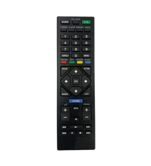Smart TV Remote No. 1066 Compatible-Replacement for F-D Smart TV LCD-LED Remote (Black)
