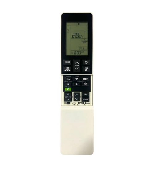 AC Remote No. 236 Compatible-Replacement for Hitachi AC Remote Control (White)