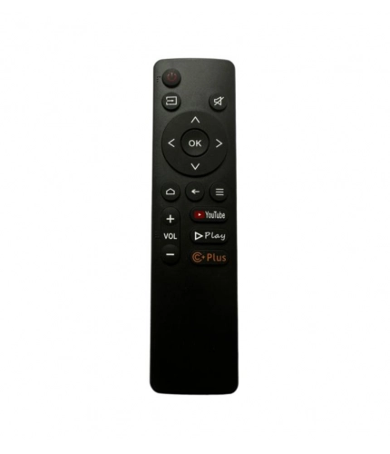 Smart TV Remote No. 1053 with YouTube - Plus Functions- Compatible-Replacement for Coocaa Smart TV LCD-LED Remote Control (Black)