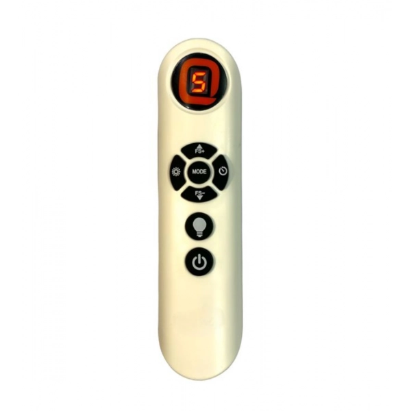 Dropship Fan Remote No. 1121 Compatible-Replacement for Orient Aero Slim Fan Remote Control (White)