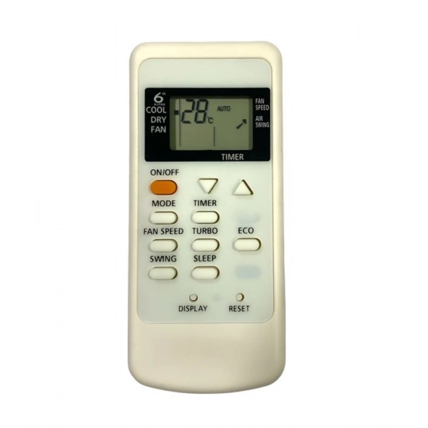Dropship AC Remote No. 135A Compatible-Replacement for Whirlpool AC Remote Control (White)