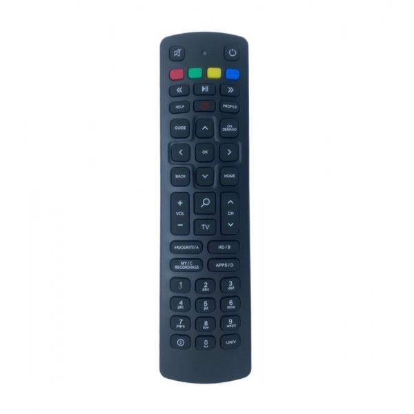 Dropship Set Top Box Remote No. 1097 Compatible-Replacement for Jio Fiber Set Top Box Remote Control (Black)