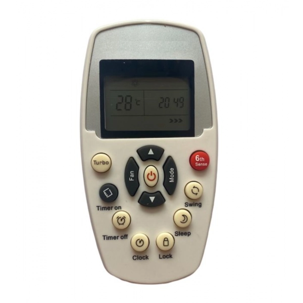 Dropship AC Remote No. 110 Compatible-Replacement for Whirlpool AC Remote Control (White)