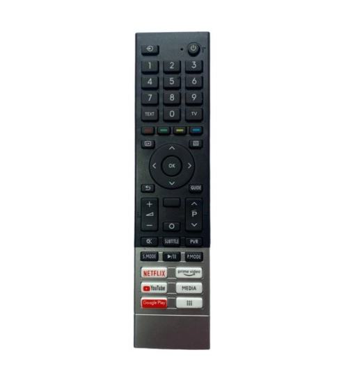 Smart TV Remote No. 1071 with Netflix- YouTube- Prime Video Function- Compatible-Replacement for Toshiba Smart TV LCD-LED Remote Control (Black)