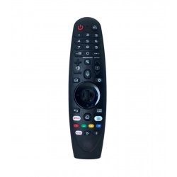 Smart TV Remote No. AKB75855501 Compatible-Replacement for LG Smart TV LCD-LED Pointer Function (Black)