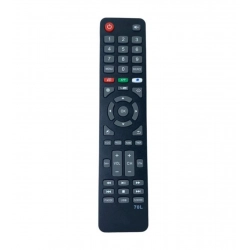 Smart TV Remote No. 1092 with YouTube Functions- Compatible-Replacement for Akai Smart TV LCD-LED Remote Control (Black)