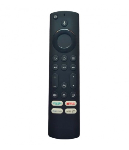 Smart TV Remote No. 1074 with SonyLiv- Netflix- Prime Video with Setting Function- Compatible-Replacement for Onida Smart TV LCD-LED Remote Control (Black)