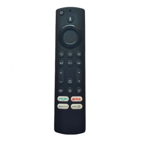 Dropship Smart TV Remote No. 1074 with SonyLiv- Netflix- Prime Video with Setting Function- Compatible-Replacement for Onida Smart TV LCD-LED Remote Control (Black)