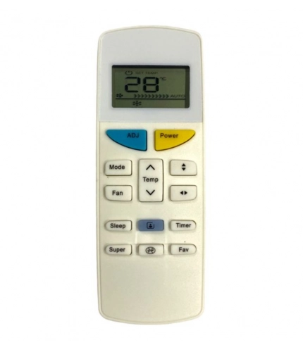 AC Remote No. 255 Compatible-Replacement for Bluestar AC Remote Control (White)