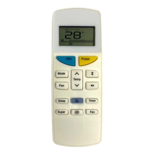 Dropship AC Remote No. 255 Compatible-Replacement for Bluestar AC Remote Control (White)