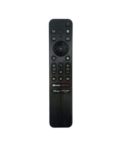 Smart TV Remote No. 1047 with Netflix- Disney- YouTube- Prime Video Functions- Compatible for Sony Smart TV LCD-LED Remote Control (Black)