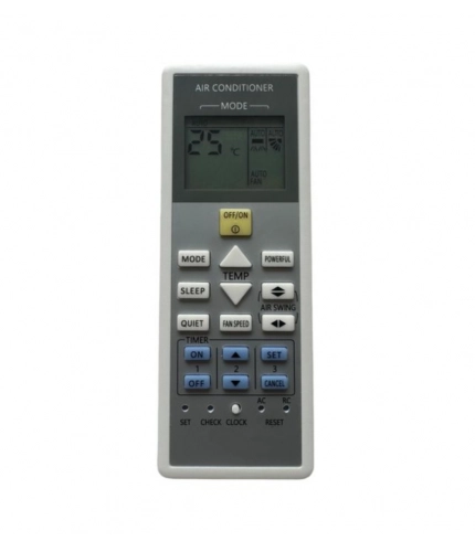 AC Remote No. 157B Compatible-Replacement for Panasonic AC Remote Control (Grey)