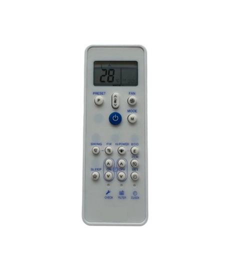 AC Remote No. 212 Compatible-Replacement for Carrier AC Remote Control (White)