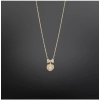 Dropship Women's Stainless Steel Heart Shape Golden Delicate Pendent Chain (Gold Plated)