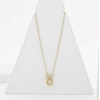 Dropship Women's Stainless Steel Heart Shape Golden Delicate Pendent Chain (Gold Plated)