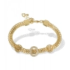 Dropship Stainless Steel Unisex Gold Freesize Stainless Steel Loose Bracelet (Gold Plated)