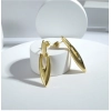 Dropship Women's Stainless Steel Gold Earrings (Gold Plated)
