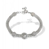 Dropship Stainless Steel Unisex Silver Freesize Loose Bracelet (Silver Plated)