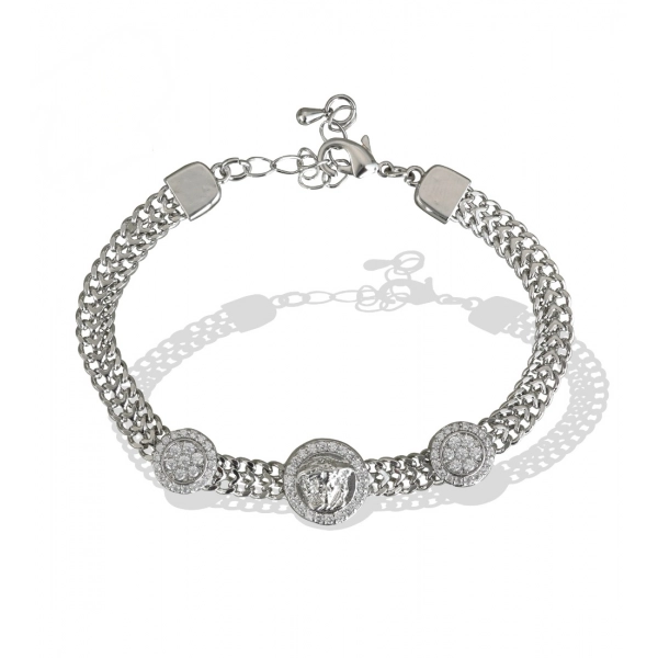 Dropship Stainless Steel Unisex Silver Freesize Loose Bracelet (Silver Plated)