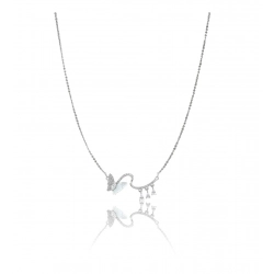 Women's Stainless Steel Imported Stanless Steel Pendent Chain (Silver Plated)