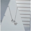 Dropship Women's Stainless Steel Imported Stanless Steel Pendent Chain (Silver Plated)
