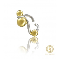 Stainless Steel Stainless Steel Daily Wear Freesize Ring (Silver Plated)