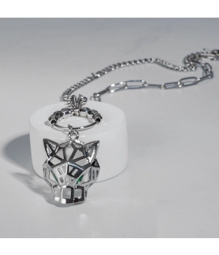 Women's Stainless Steel Imported Gen-z Pendent Chain (Silver Plated)