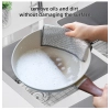 Dropship Polyester Two Layer Non Scratch Dish Wash Cloth Pack of 10 (Multicolor)