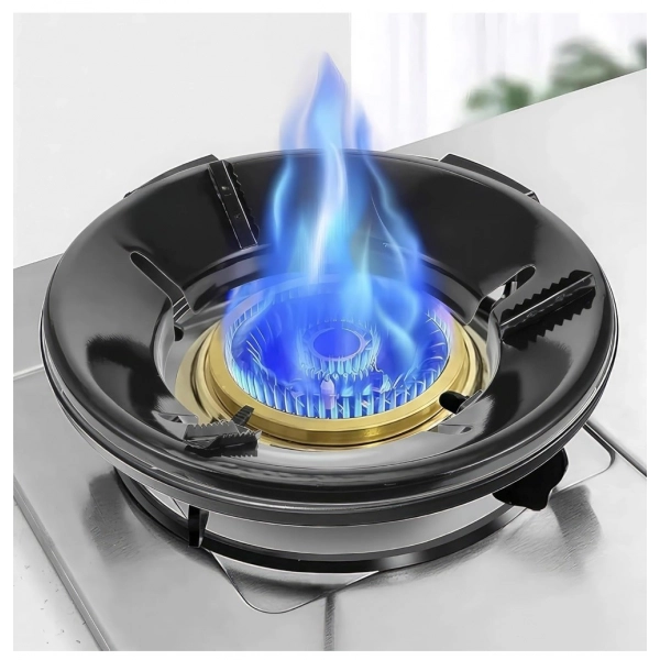 Dropship Metal Gas Saver Burner Stand Pack of 1 (Black)