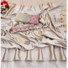 Women's Satin Solid Saree With Unstitched Blouse (Beige, 5-5 Mtrs) Women's Satin Solid Saree With Unstitched Blouse (Beige, 5-5 Mtrs)