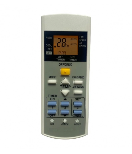 AC Remote No.29 with Backlight Panasonic AC Remote Control (White)