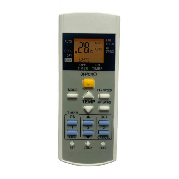 Dropship AC Remote No.29 with Backlight Panasonic AC Remote Control (White)