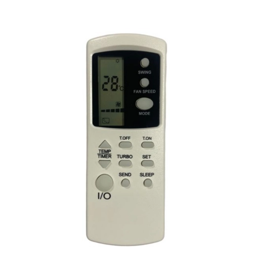 AC Remote No.31 No Backlight Haier AC Remote Control (White)