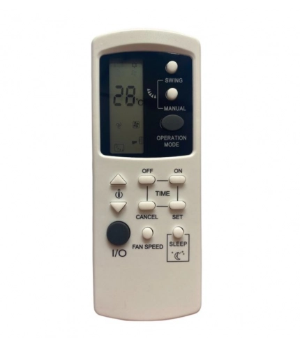 AC Remote No.39 No Backlight Godrej AC Remote Control (White)