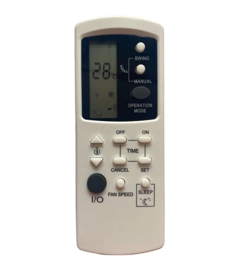 AC Remote No.39 No Backlight Godrej AC Remote Control (White)