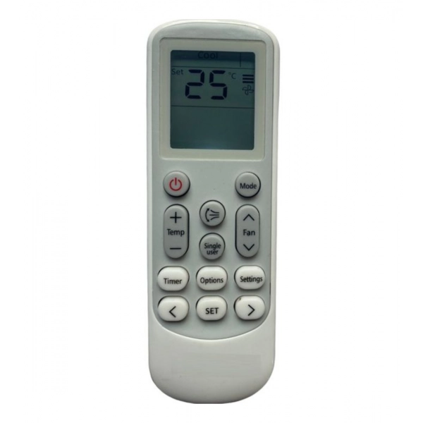 Dropship AC Remote No.144 with Backlight Samsung &amp; Samsung Inverter AC Remote Control (White)
