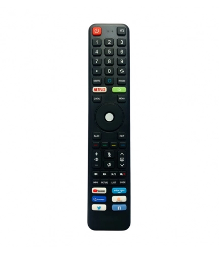 Smart TV Remote No.1195 Toshiba Smart TV LCD LED Remote Control (Black)