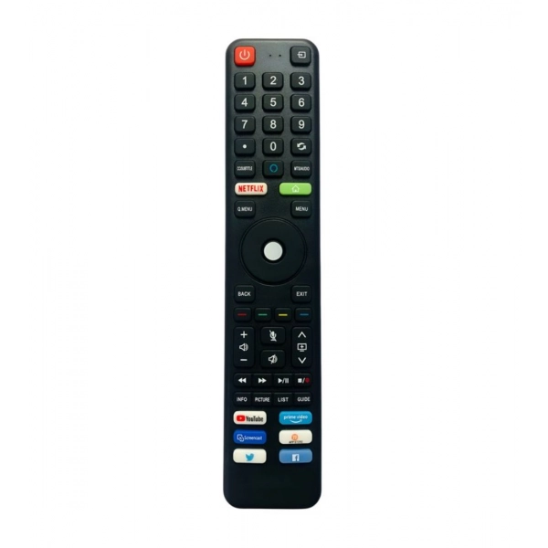 Dropship Smart TV Remote No.1195 Toshiba Smart TV LCD LED Remote Control (Black)