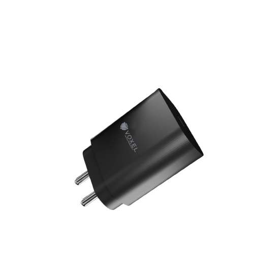 VOXEL 100 Watt ' C ' Port PD Fast Charger AB Plastic (Black)