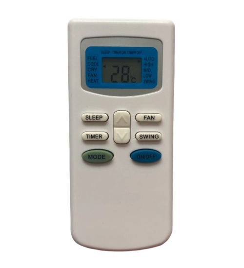 AC Remote No.17 No Backlight Bluestar AC Remote Control (White)