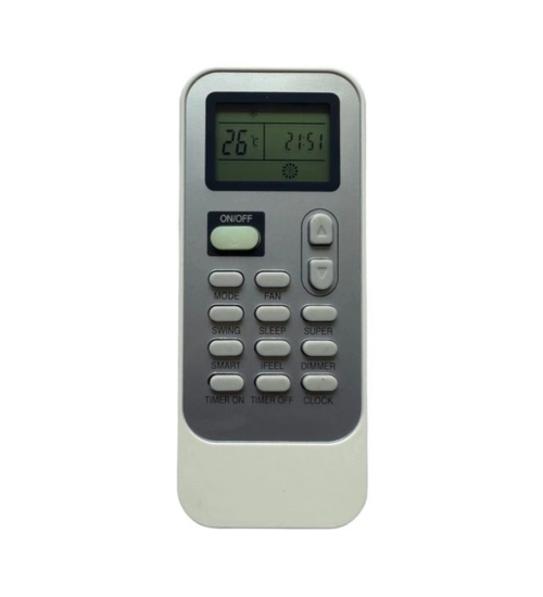 AC Remote No.134 No Backlight Llyod AC Remote Control (White)