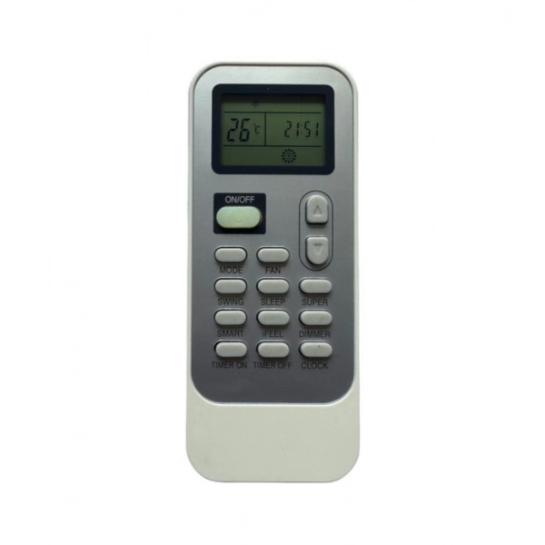 Dropship AC Remote No.134 No Backlight Llyod AC Remote Control (White)