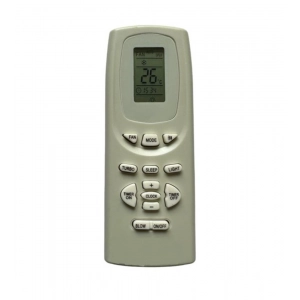 Generic AC Remote No.19A No Backlight Godrej AC Remote Control (White)