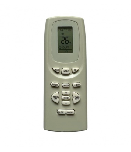 AC Remote No.19A No Backlight Godrej AC Remote Control (White)