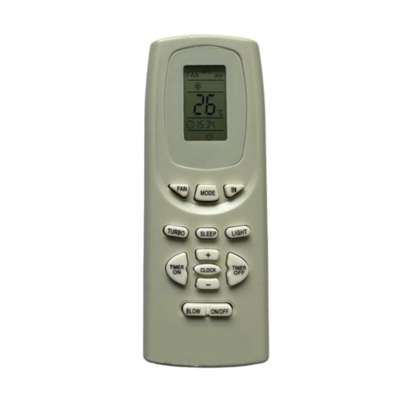 Dropship AC Remote No.19A No Backlight Godrej AC Remote Control (White)