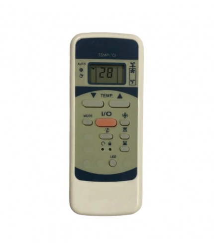 AC Remote No.152 No Backlight Kelvinator AC Remote Control (White)